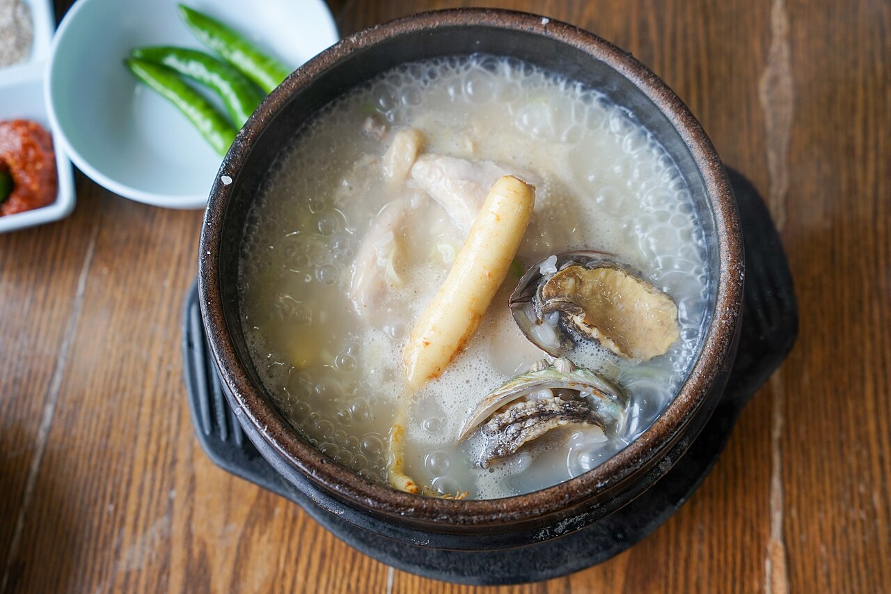 전복 삼계탕